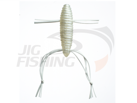 Мягкие приманки Fish Arrow AirBag Frog 1.8&quot; #10 Pearl White