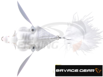 Воблер Savage Gear 3D Bat 70mm 14gr #Albino
