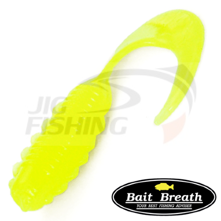 Мягкие приманки Bait Breath Micro Grub 1&quot; #Ur21 Yellow