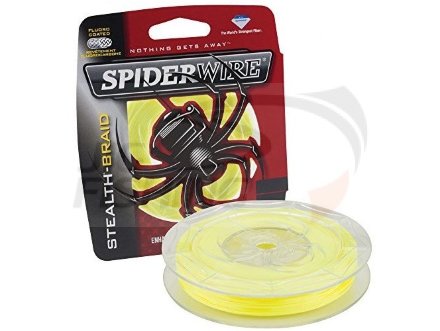 Шнур плетеный Spiderwire Stealth Braid 137m Yellow 0.10mm 6.2kg
