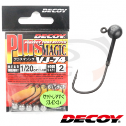 Джиг-головка Decoy Plus Magic VJ-74 #2 2.5gr