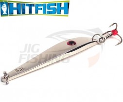 Зимняя блесна HitFish Winter Spoon 7009 52mm #01 Silver