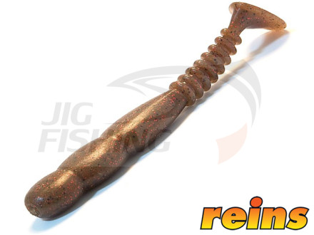 Мягкие приманки Reins Fat Rock Vibe Shad 5&quot; #007 Ebimiso SP