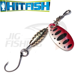 Вращающаяся блесна HitFish Trout Series Spoon 3.4gr #361