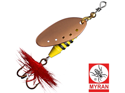 Вращающаяся блесна Myran Sting 7gr #Koppar