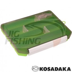 Коробка рыболовная Kosadaka TB-S39-GRN 21х14.5х2.5cm