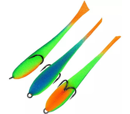 Поролоновая рыбка Grifon Сlassic с поджатым двойником 11см #14