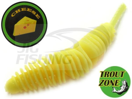 Мягкие приманки Trout Zone Plamp 2.2&quot; Yellow Cheese