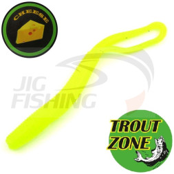 Мягкие приманки Trout Zone Haus 3.2&quot; #Chartreuse Cheese