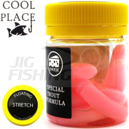 Форелевые приманки Cool Place Stretch Floating Pink