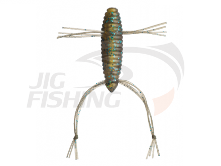 Мягкие приманки Fish Arrow AirBag Frog 1.8&quot; #11 GP Blue Flake