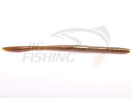 Мягкие приманки Fish Arrow Fall Shaker 5.5&#039;&#039; #318 Green Pumpkin Red