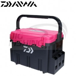Рыболовный ящик Daiwa TB5000 Black/Pink под стойки