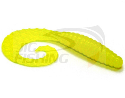 Мягкие приманки Bait Breath Curly Grub 4.5&quot; #Ur21 Yellow