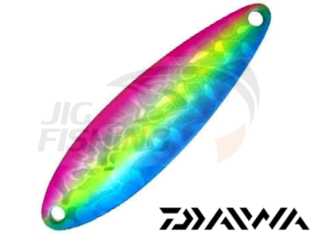 Блесна колеблющаяся Daiwa Chinook S 53mm 7gr  #BP Rainbow