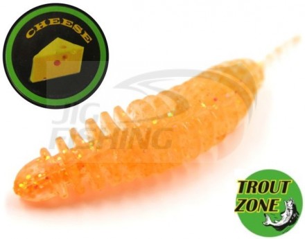 Мягкие приманки Trout Zone Plamp 2.5&quot; Orange FLK Cheese