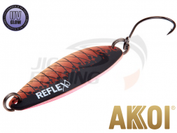 Блесна колеблющаяся Akkoi Reflex Legend 35mm 3.1gr #R27