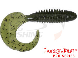 Мягкие приманки Lucky John Pro Series Crusher Grub 4.5'' #PA01