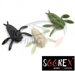 Силиконовая приманка Soorex Cicada Floating 35mm 1.9gr #308 Mix3