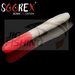 Мягкие приманки Soorex Tumbler 63mm #226 White Pink Glow