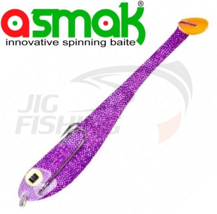 Плоские приманки Asmak Flat Bait Shad Violet 70mm