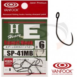 Крючки одинарные Vanfook Expert Hook Micro Barb SP41MB #1 (8шт/уп)