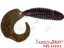 Мягкие приманки Lucky John Pro Series Crusher Grub 4.5'' #PA03