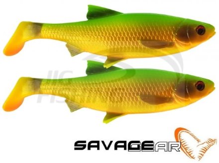 Мягкая приманка Savage Gear 3D River Roach 22cm 125g Firetiger