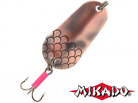 Колеблющаяся блесна Mikado Trython 1 #Stored Copper
