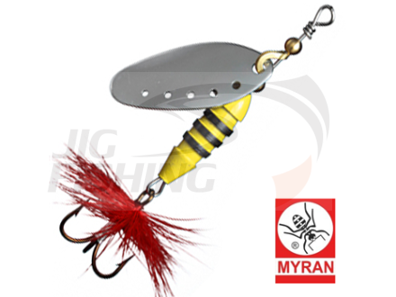 Вращающаяся блесна Myran Sting 12gr #Silver