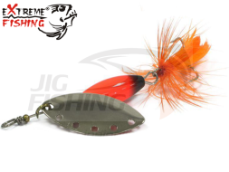 Блесна вертушка Extreme Fishing Complete Obsession 10gr #15 FluoRed/S