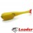 Поролоновые рыбки Leader 110mm #06 Yellow