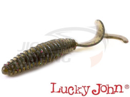 Мягкие приманки Lucky John Ultra Worm Curly 2&quot; #S21