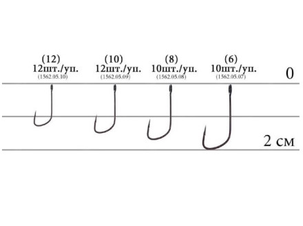 Крючок одинарный Decoy Finesse Single 32 #2