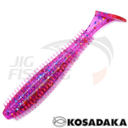 Мягкие приманки Kosadaka  Spikey Shad 90mm #FP