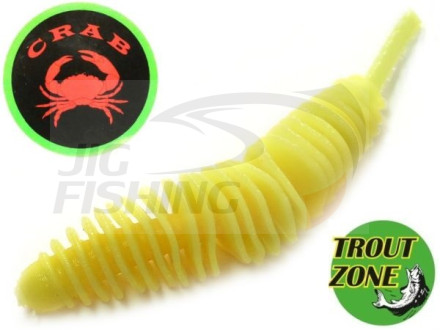 Мягкие приманки Trout Zone Plamp 2.5&quot; Yellow Crab