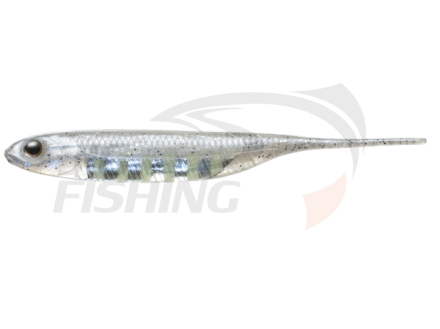 Мягкие приманки Fish Arrow Flash J SW 4&quot; #130 Zebra Glow Silver