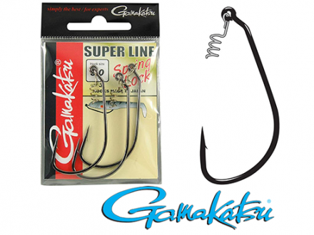 Крючки Gamakatsu Super Line Spring Lock #3/0