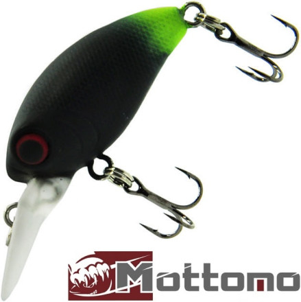 Воблер Mottomo Stalker DR 32F #Black Lime