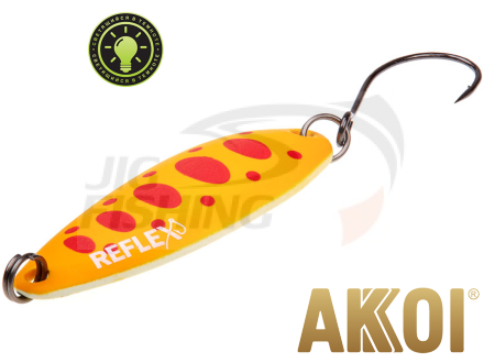 Блесна колеблющаяся Akkoi Reflex Legend 35mm 3.1gr #R29