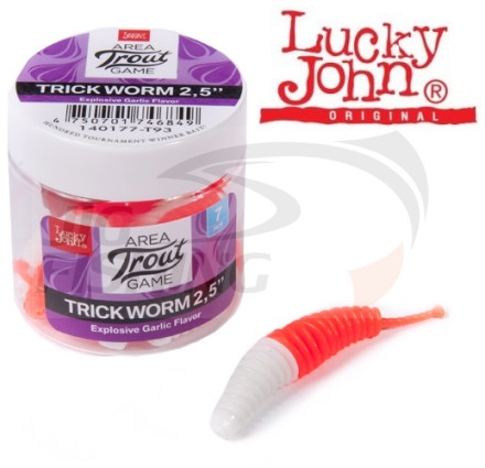 Мягкие приманки Lucky John Pro Series Trick Worm 2.5&#039;&#039; #T93