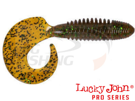 Мягкие приманки Lucky John Pro Series Crusher Grub 4.5&#039;&#039; #PA19