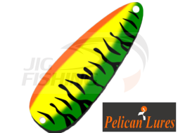 Колеблющаяся блесна Pelican Lures Flutter Trolling Spoon 11.2gr #69 Fire Tiger