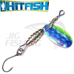 Вращающаяся блесна HitFish Trout Series Spoon 3.4gr #368