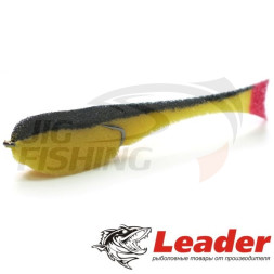 Поролоновые рыбки Leader 110mm #07 Yellow Black