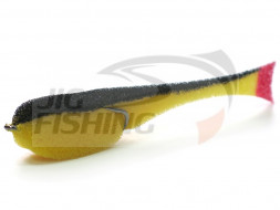 Поролоновые рыбки Leader 110mm #07 Yellow Black