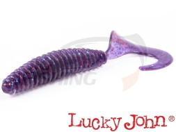 Мягкие приманки Lucky John Ultra Worm Curly 2&quot; #S63