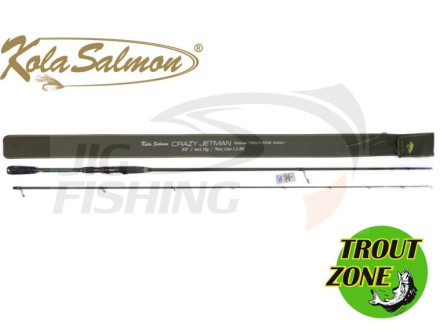 Спиннинг Kola Salmon Crazy Jetman 8&#039;8&#039;&#039;/2 Trout Zone Edition 2.64m max 16gr