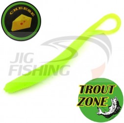 Мягкие приманки Trout Zone Haus 3.2&quot; #Green Chartreuse Cheese
