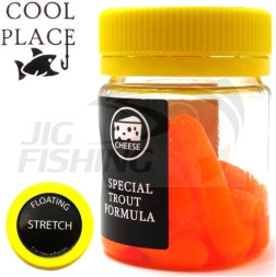 Форелевые приманки Cool Place Stretch Floating Orange